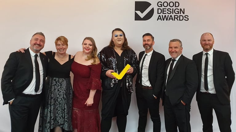 Meld Studios awarded Gold at Good Design Awards 2019